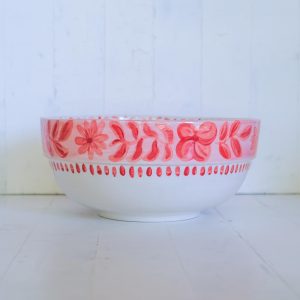 Bowl ensalada rosado